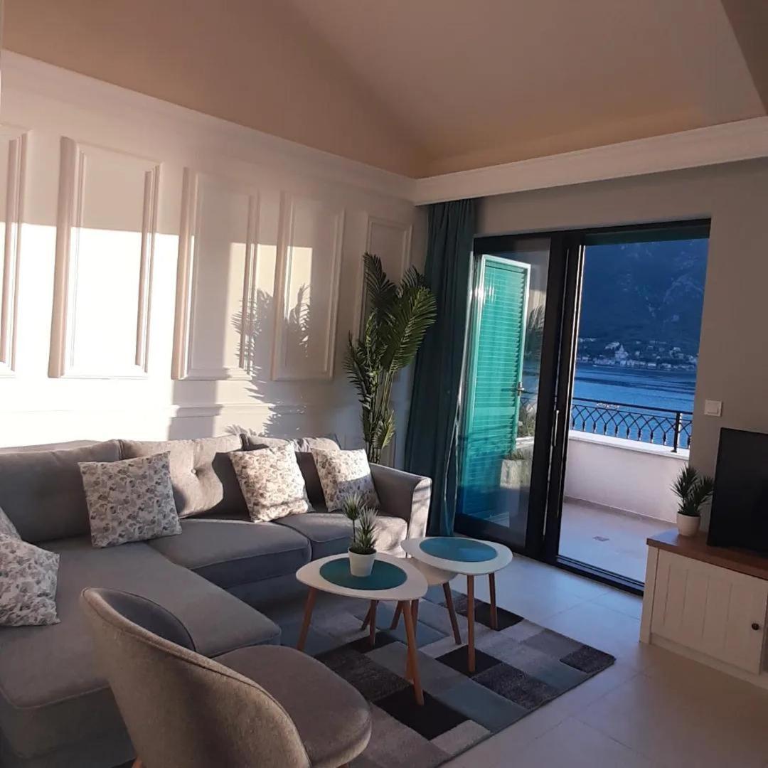 Apartments Boka Blue Dobrota 科托尔 外观 照片
